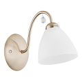 Iluminação de parede AMARILLO 1xE27/15W/230V dourado