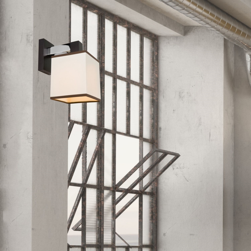 Iluminação de parede AMELIA 1xE27/60W/230V faia - FSC certificado