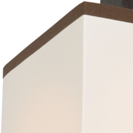 Iluminação de parede AMELIA 1xE27/60W/230V faia - FSC certificado