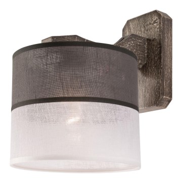Iluminação de parede ANDREA 1xE27/60W/230V faia - FSC certificado