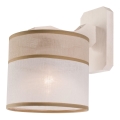Iluminação de parede ANDREA 1xE27/60W/230V faia