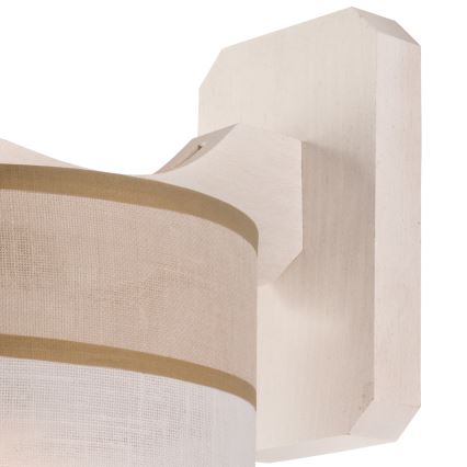 Iluminação de parede ANDREA 1xE27/60W/230V faia