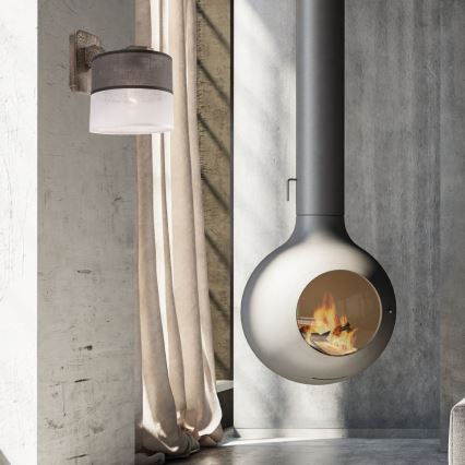 Iluminação de parede ANDREA 1xE27/60W/230V faia