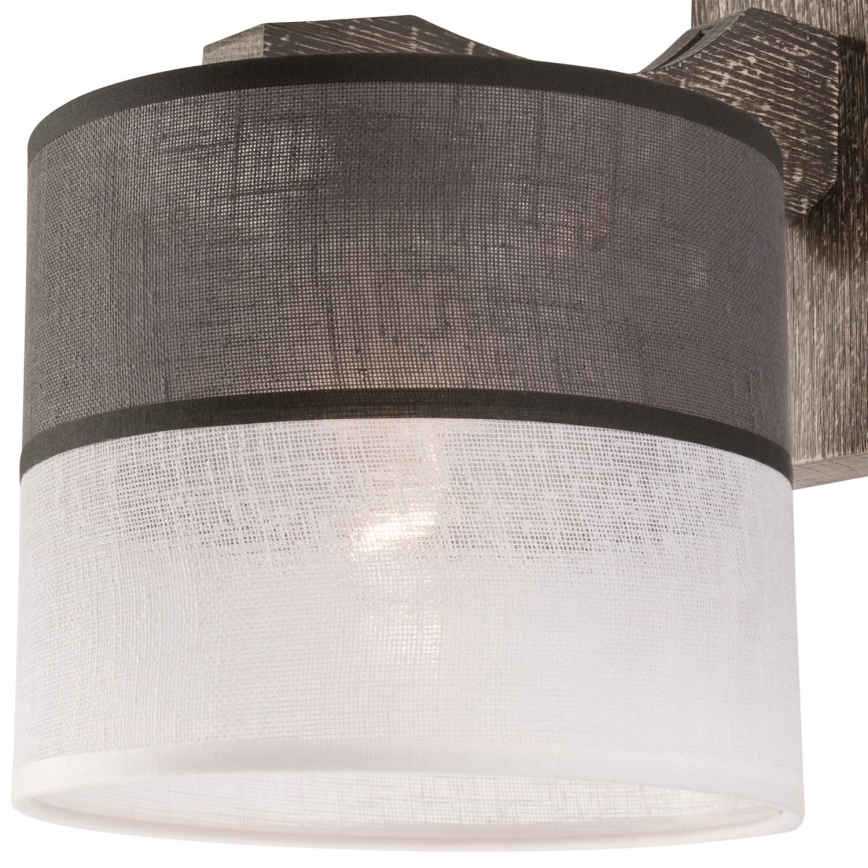 Iluminação de parede ANDREA 1xE27/60W/230V faia