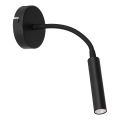 Iluminação de parede ARDEN 1xG9/8W/230V preto