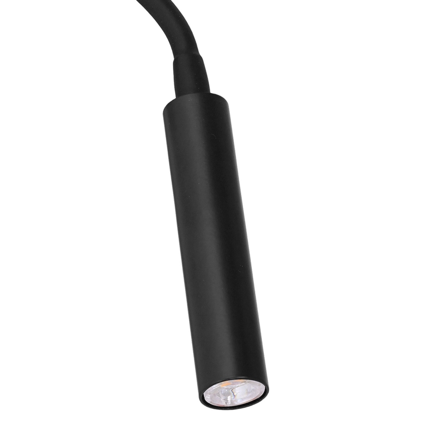 Iluminação de parede ARDEN 1xG9/8W/230V preto