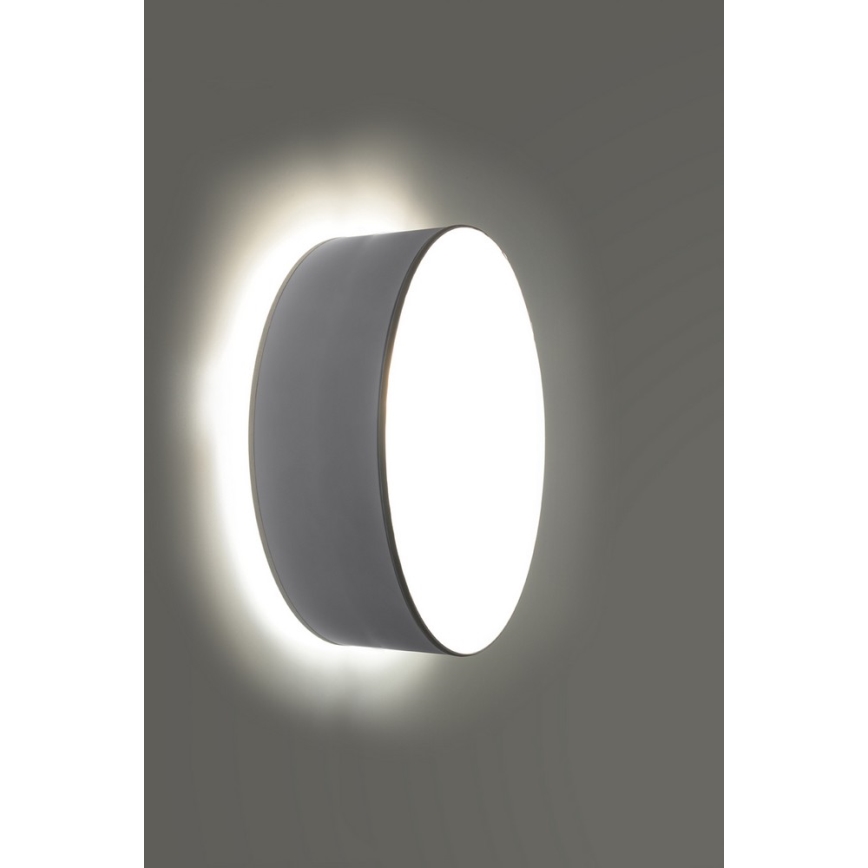 Iluminação de parede ARENA 1xE27/60W/230V cinzenta
