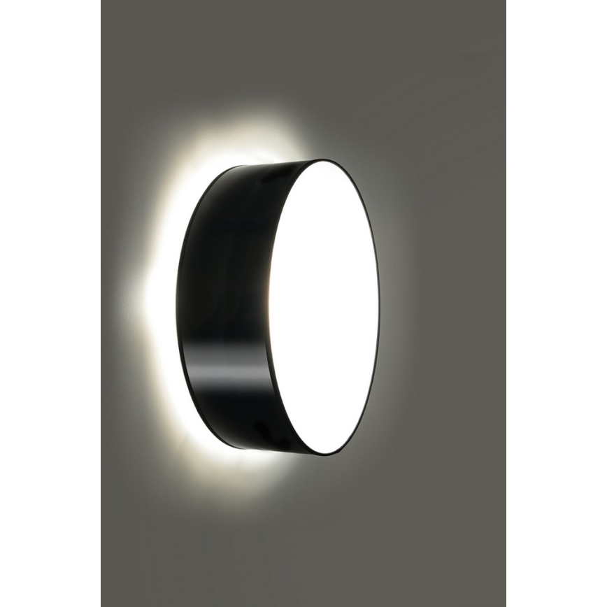 Iluminação de parede ARENA 1xE27/60W/230V preta