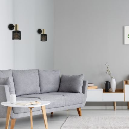 Iluminação de parede ARES 1xE27/60W/230V