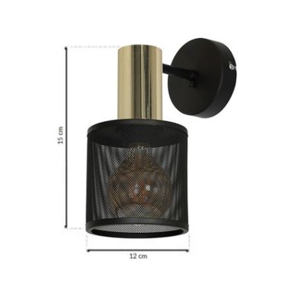 Iluminação de parede ARES 1xE27/60W/230V