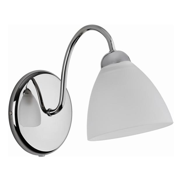 Iluminação de parede ARIEL 1xE27/15W/230V cromado brilhante