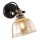 Iluminação de parede ASGARD 1xE27/11W/230V bege/preto/dourado