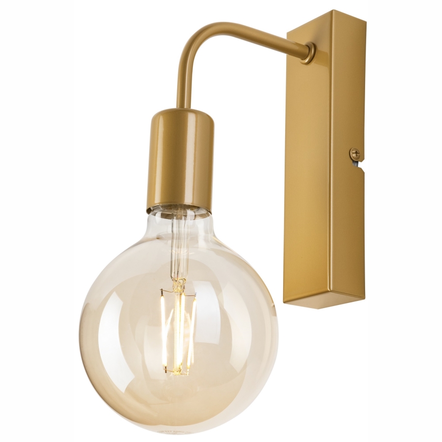 Iluminação de parede ASTRID 1xE27/60W/230V dourado