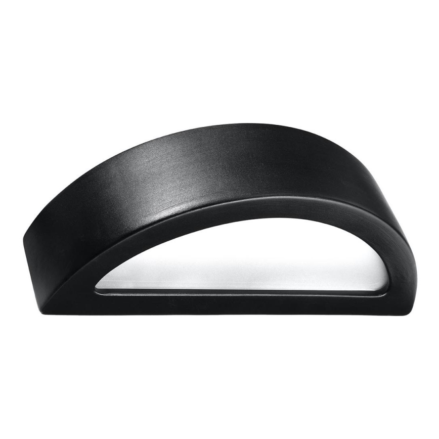 Iluminação de parede ATENA 1xE27/60W/230V preta