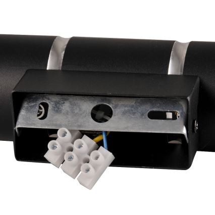 Iluminação de parede BAMBOO 2xGU10/10W/230V preto