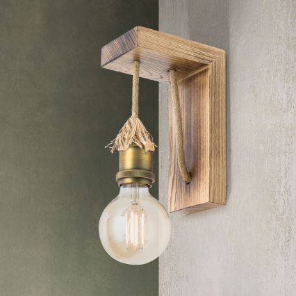 Iluminação de parede BASSENA 1xE27/60W/230V