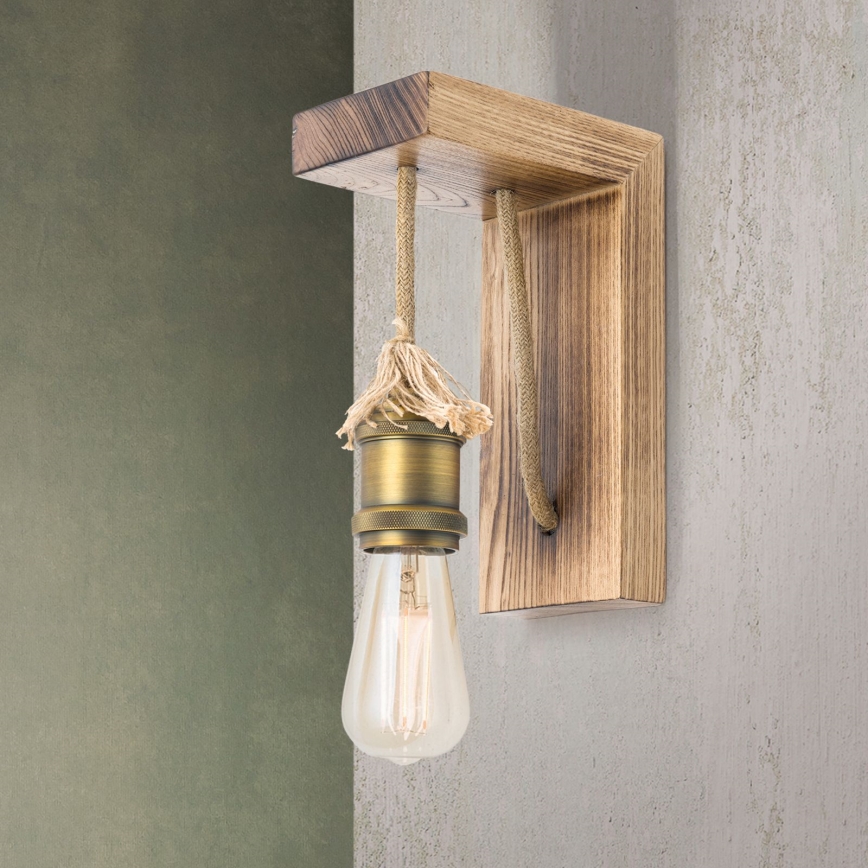 Iluminação de parede BASSENA 1xE27/60W/230V