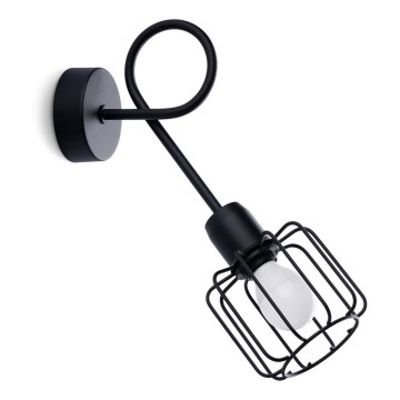 Iluminação de parede BELUCI 1xE14/40W/230V preto