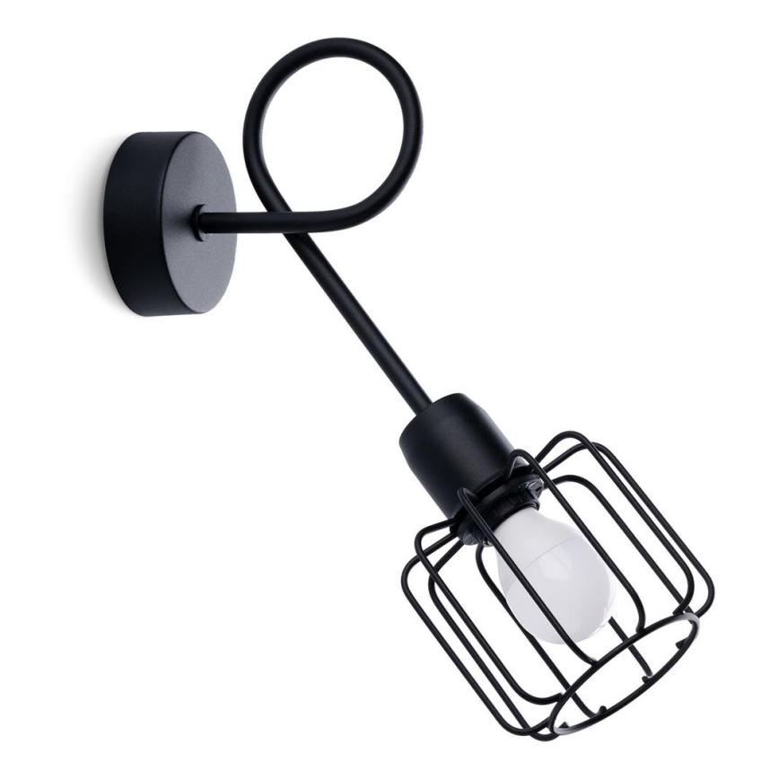 Iluminação de parede BELUCI 1xE14/40W/230V preto