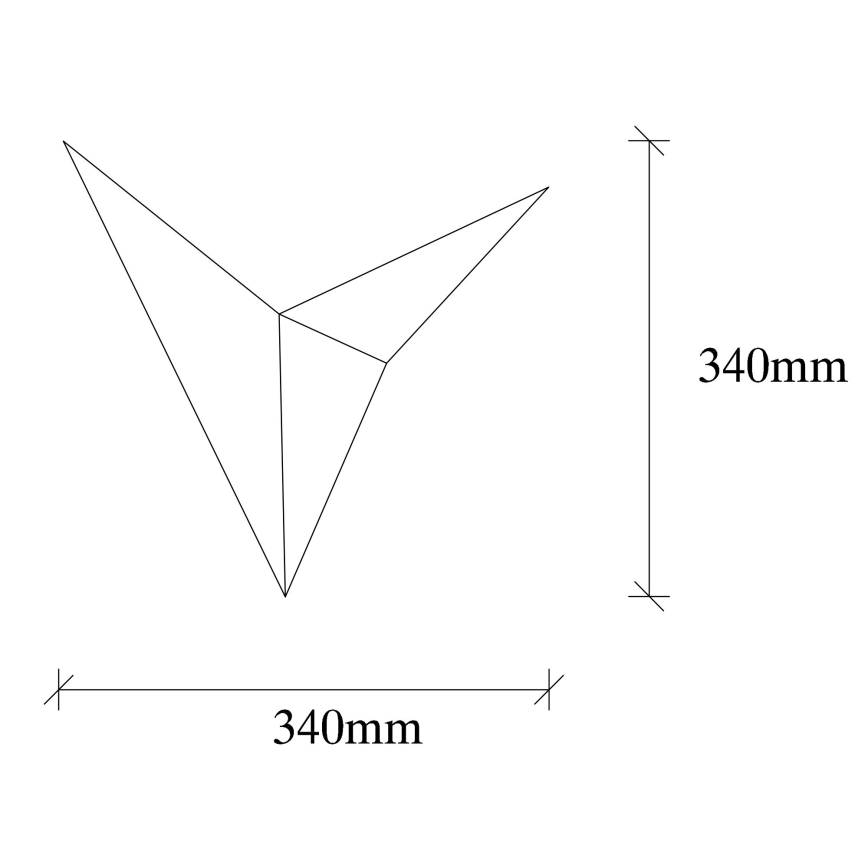 Iluminação de parede BIRD 1xG9/5W/230V preta