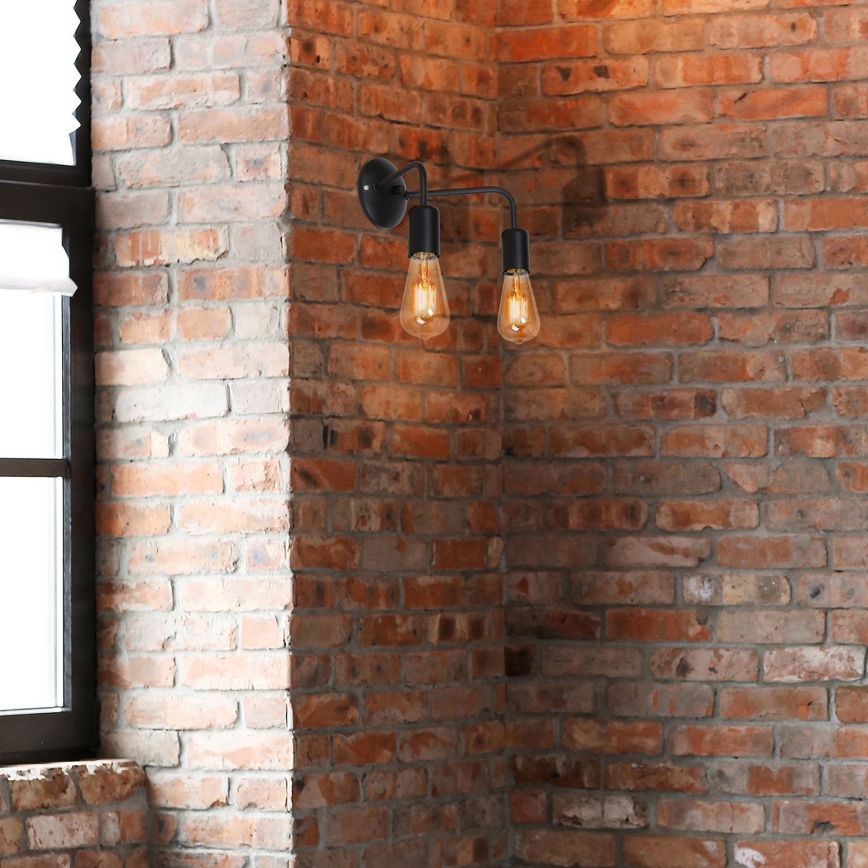 Iluminação de parede BRENDA 2xE27/60W/230V