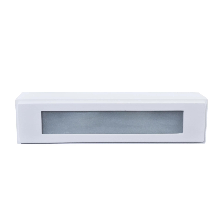 Iluminação de parede BRICK 2xE14/12W/230V gesso/branco