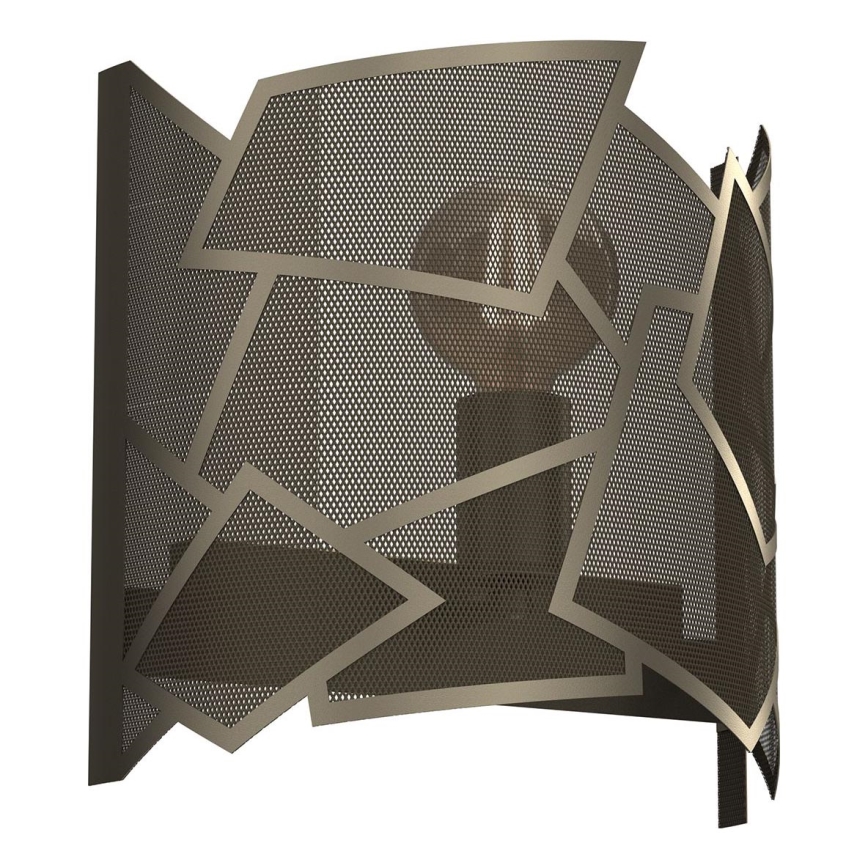 Iluminação de parede CAMO 1xE27/15W/230V dourado