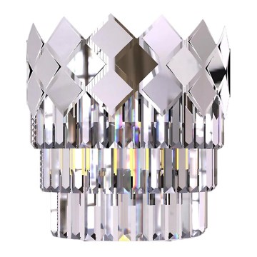 Iluminação de parede CARISMA 2xE14/40W/230V cromado brilhante
