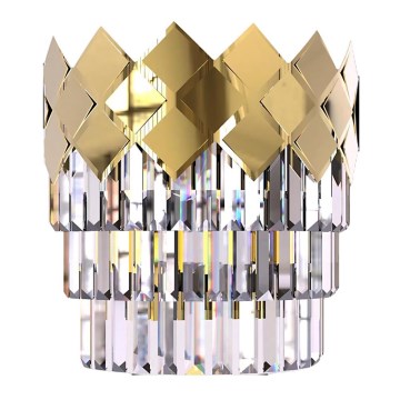 Iluminação de parede CARISMA 2xE14/40W/230V dourada
