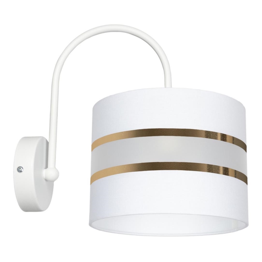 Iluminação de parede CORAL 1xE27/60W/230V branco