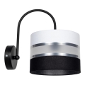 Iluminação de parede CORAL 1xE27/60W/230V preta/branca