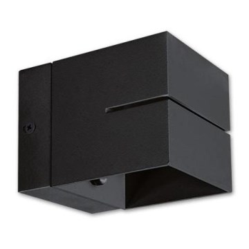 Iluminação de parede COSTA 1xG9/35W/230V preto