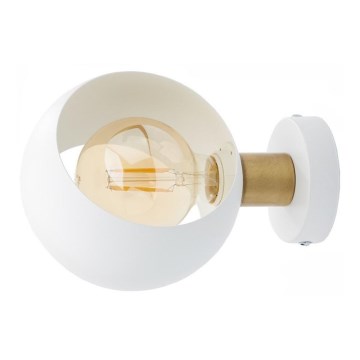 Iluminação de parede CYKLOP 1xE27/60W/230V branco
