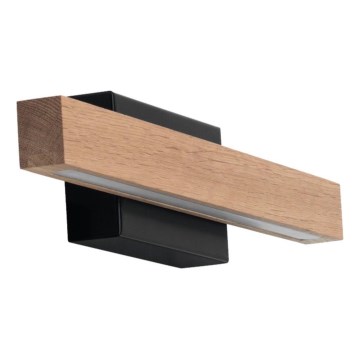 Iluminação de parede de casa de banho LED AQUAVIVA LED/6W/230V 40 cm IP44 carvalho