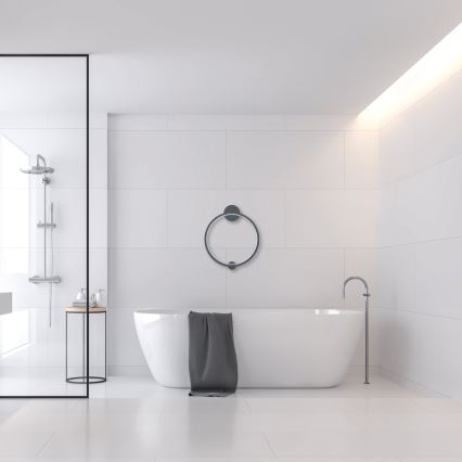 Iluminação de parede de casa de banho LED SATURNO LED/25W/230V IP44 antracite