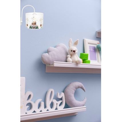 Iluminação de parede de criança BEARS 1xE27/60W/230V