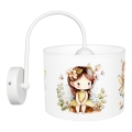 Iluminação de parede de criança FAIRIES 1xE27/60W/230V
