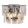 Iluminação de parede de cristal CHELSEA 2xE14/40W/230V cromado brilhante