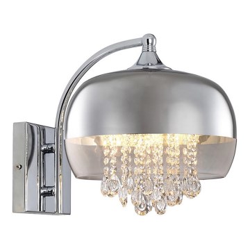 Iluminação de Parede de Cristal LUNA 1xE14/40W/230V