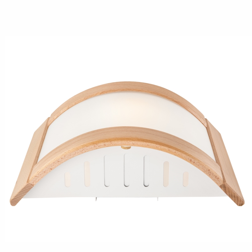 Iluminação de parede ELODIE 1xE27/60W/230V carvalho