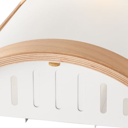 Iluminação de parede ELODIE 1xE27/60W/230V carvalho