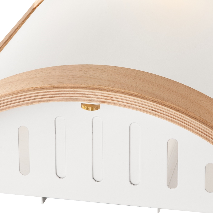 Iluminação de parede ELODIE 1xE27/60W/230V carvalho