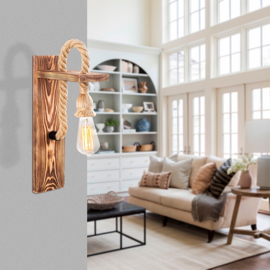 Iluminação de parede EREBOS 1xE27/40W/230V
