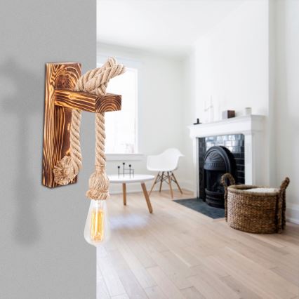 Iluminação de parede EREBOS 1xE27/40W/230V