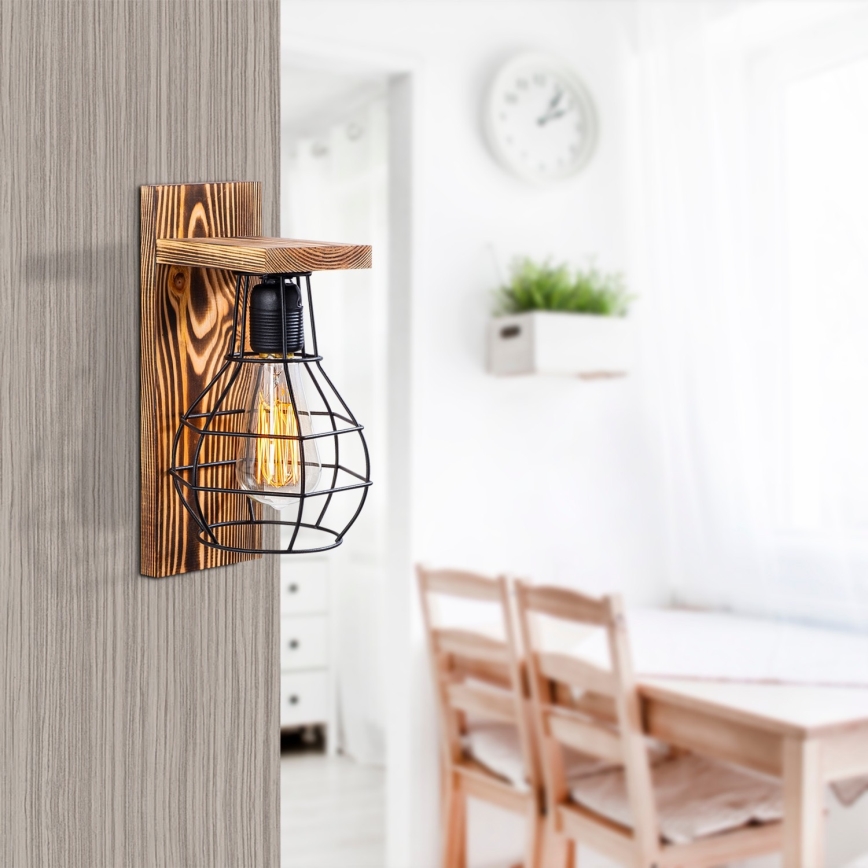 Iluminação de parede EREBOS 1xE27/40W/230V