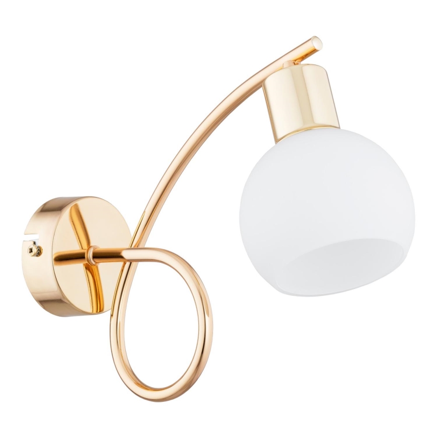 Iluminação de parede ERYKA 1xE14/10W/230V dourado