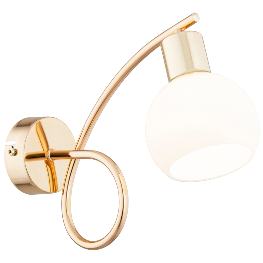 Iluminação de parede ERYKA 1xE14/10W/230V dourado
