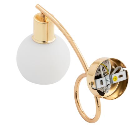 Iluminação de parede ERYKA 1xE14/10W/230V dourado