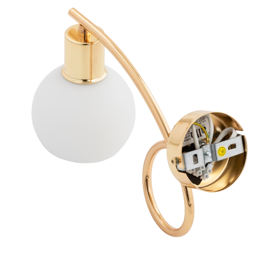 Iluminação de parede ERYKA 1xE14/10W/230V dourado