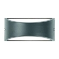 Iluminação de parede exterior 1xE27/10W/230V IP54 cinzento